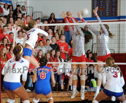 Thumbnail 3 in Los Alamitos @ Mira Costa (CIF SS Playoffs) photogallery.