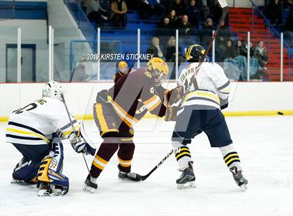 Thumbnail 2 in Loyola Gold vs Glenbrook South (SHL Round 1 Playoff) photogallery.