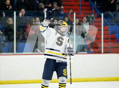 Thumbnail 2 in Loyola Gold vs Glenbrook South (SHL Round 1 Playoff) photogallery.