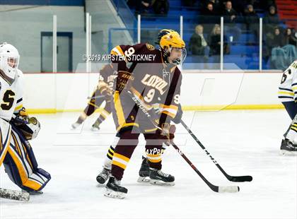 Thumbnail 3 in Loyola Gold vs Glenbrook South (SHL Round 1 Playoff) photogallery.