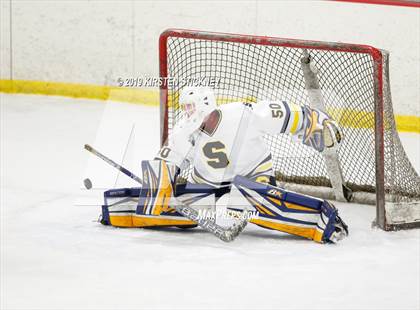 Thumbnail 2 in Loyola Gold vs Glenbrook South (SHL Round 1 Playoff) photogallery.