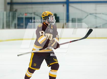 Thumbnail 3 in Loyola Gold vs Glenbrook South (SHL Round 1 Playoff) photogallery.