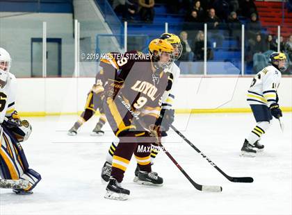 Thumbnail 1 in Loyola Gold vs Glenbrook South (SHL Round 1 Playoff) photogallery.