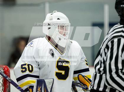 Thumbnail 1 in Loyola Gold vs Glenbrook South (SHL Round 1 Playoff) photogallery.