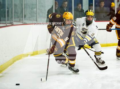 Thumbnail 2 in Loyola Gold vs Glenbrook South (SHL Round 1 Playoff) photogallery.