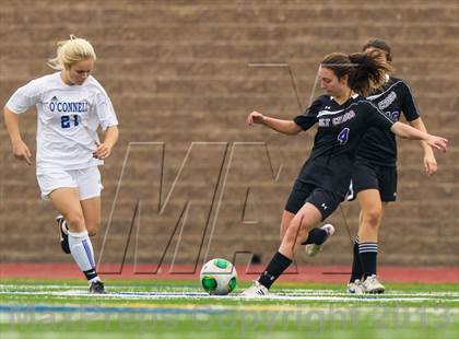 Thumbnail 3 in  Academy of the Holy Cross vs Bishop O'Connell (WCAC Semifinal) photogallery.