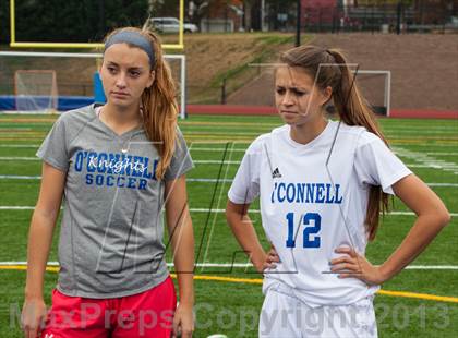 Thumbnail 2 in  Academy of the Holy Cross vs Bishop O'Connell (WCAC Semifinal) photogallery.