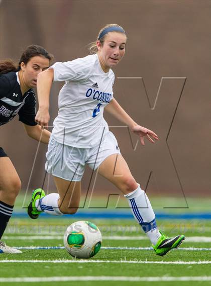 Thumbnail 1 in  Academy of the Holy Cross vs Bishop O'Connell (WCAC Semifinal) photogallery.
