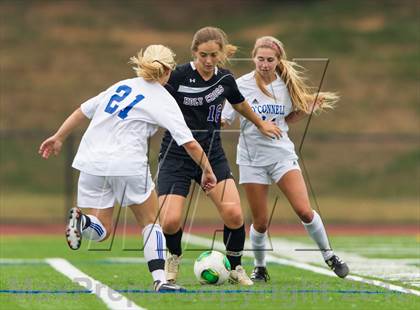 Thumbnail 1 in  Academy of the Holy Cross vs Bishop O'Connell (WCAC Semifinal) photogallery.