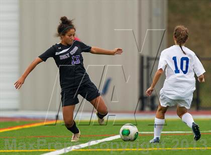Thumbnail 1 in  Academy of the Holy Cross vs Bishop O'Connell (WCAC Semifinal) photogallery.