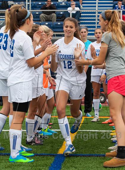 Thumbnail 3 in  Academy of the Holy Cross vs Bishop O'Connell (WCAC Semifinal) photogallery.