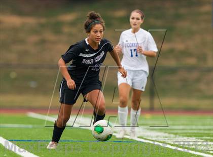 Thumbnail 2 in  Academy of the Holy Cross vs Bishop O'Connell (WCAC Semifinal) photogallery.