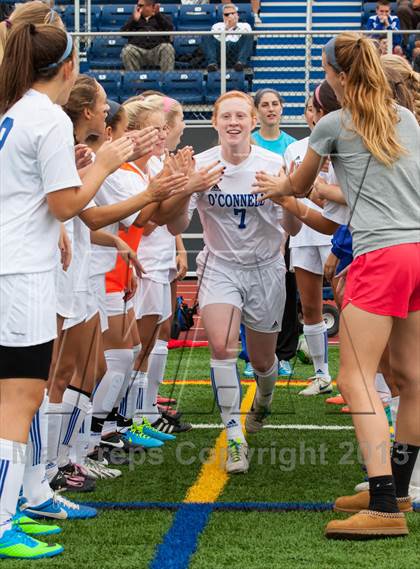 Thumbnail 3 in  Academy of the Holy Cross vs Bishop O'Connell (WCAC Semifinal) photogallery.