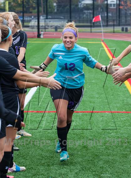 Thumbnail 2 in  Academy of the Holy Cross vs Bishop O'Connell (WCAC Semifinal) photogallery.
