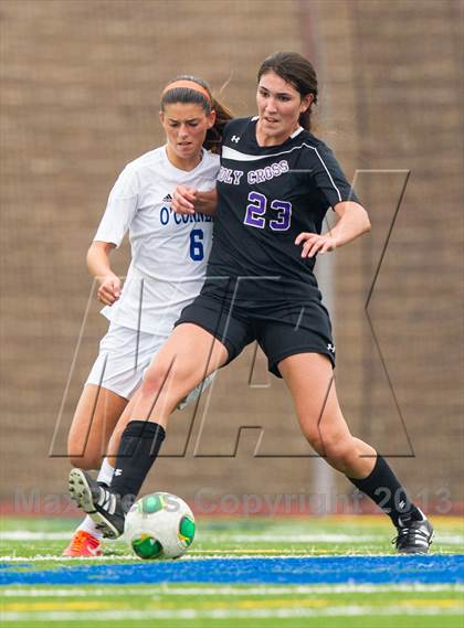 Thumbnail 3 in  Academy of the Holy Cross vs Bishop O'Connell (WCAC Semifinal) photogallery.