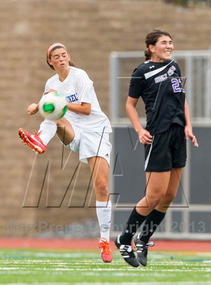 Thumbnail 1 in  Academy of the Holy Cross vs Bishop O'Connell (WCAC Semifinal) photogallery.