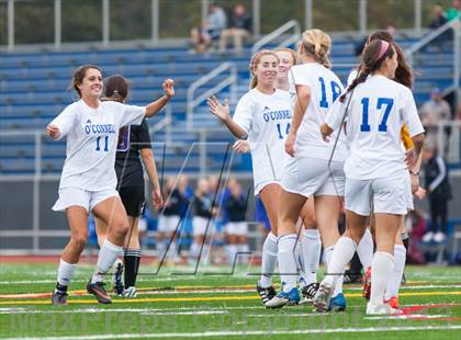 Thumbnail 2 in  Academy of the Holy Cross vs Bishop O'Connell (WCAC Semifinal) photogallery.