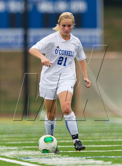 Thumbnail 1 in  Academy of the Holy Cross vs Bishop O'Connell (WCAC Semifinal) photogallery.