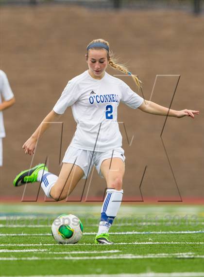 Thumbnail 3 in  Academy of the Holy Cross vs Bishop O'Connell (WCAC Semifinal) photogallery.