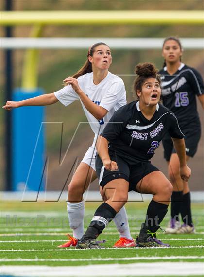 Thumbnail 2 in  Academy of the Holy Cross vs Bishop O'Connell (WCAC Semifinal) photogallery.