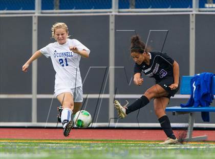 Thumbnail 3 in  Academy of the Holy Cross vs Bishop O'Connell (WCAC Semifinal) photogallery.