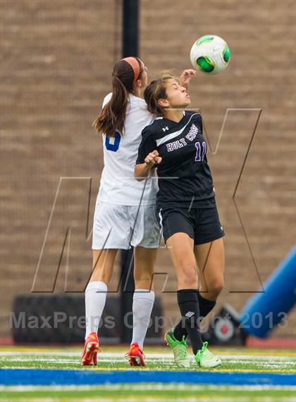 Thumbnail 2 in  Academy of the Holy Cross vs Bishop O'Connell (WCAC Semifinal) photogallery.