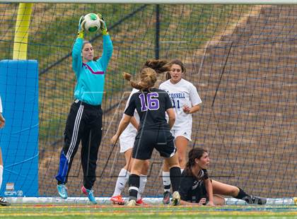 Thumbnail 2 in  Academy of the Holy Cross vs Bishop O'Connell (WCAC Semifinal) photogallery.