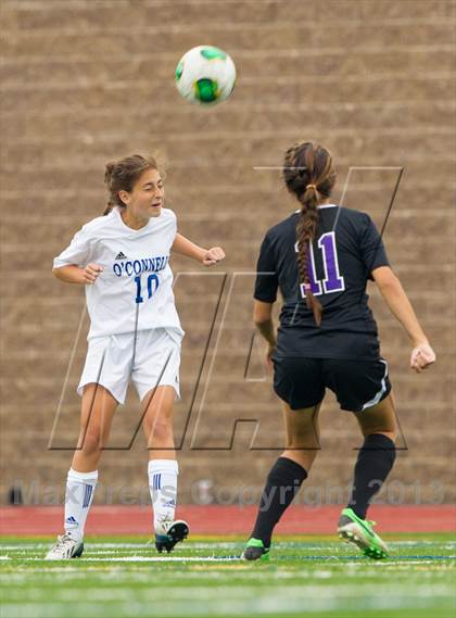 Thumbnail 2 in  Academy of the Holy Cross vs Bishop O'Connell (WCAC Semifinal) photogallery.