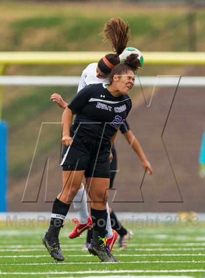 Thumbnail 1 in  Academy of the Holy Cross vs Bishop O'Connell (WCAC Semifinal) photogallery.