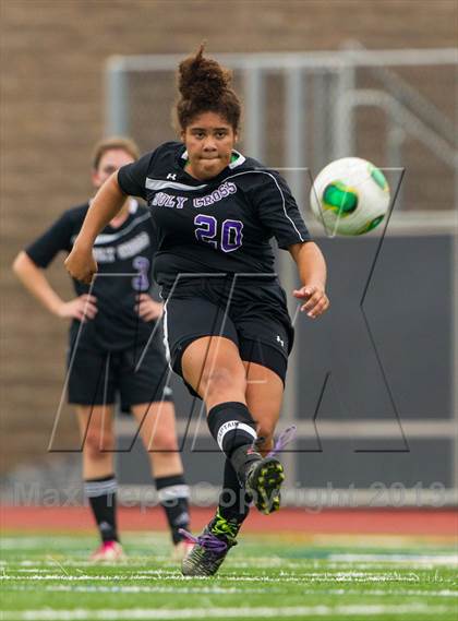 Thumbnail 1 in  Academy of the Holy Cross vs Bishop O'Connell (WCAC Semifinal) photogallery.