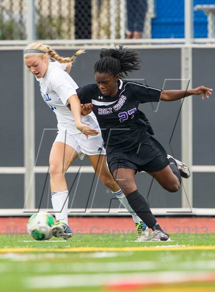 Thumbnail 3 in  Academy of the Holy Cross vs Bishop O'Connell (WCAC Semifinal) photogallery.