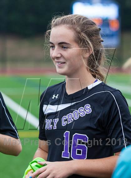 Thumbnail 2 in  Academy of the Holy Cross vs Bishop O'Connell (WCAC Semifinal) photogallery.
