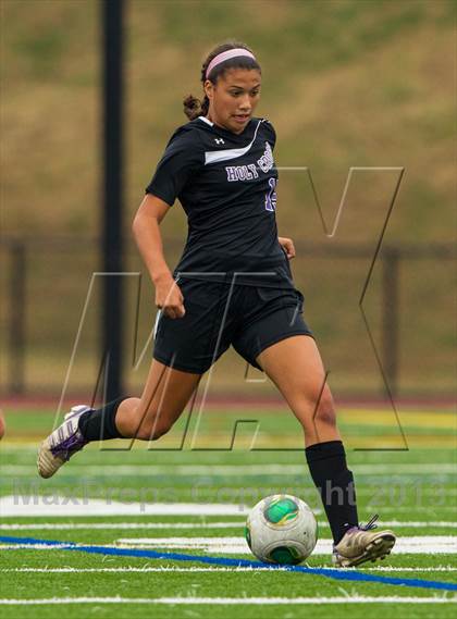 Thumbnail 3 in  Academy of the Holy Cross vs Bishop O'Connell (WCAC Semifinal) photogallery.