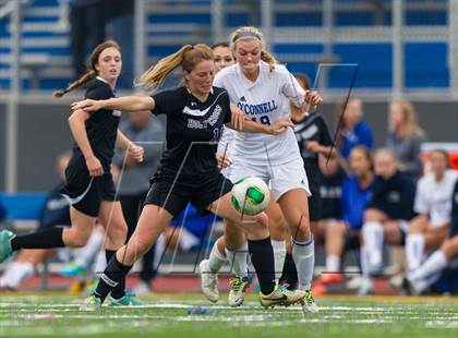 Thumbnail 2 in  Academy of the Holy Cross vs Bishop O'Connell (WCAC Semifinal) photogallery.
