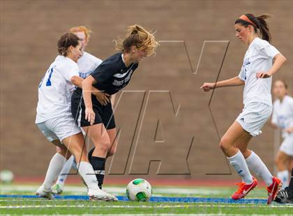 Thumbnail 1 in  Academy of the Holy Cross vs Bishop O'Connell (WCAC Semifinal) photogallery.