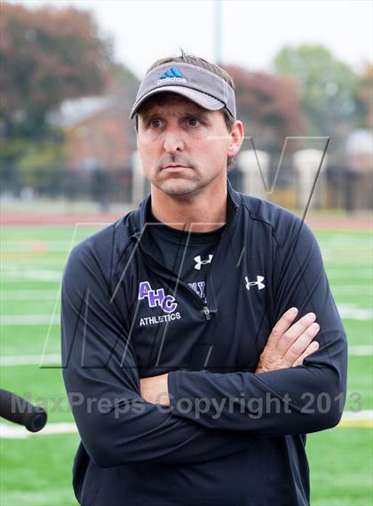 Thumbnail 2 in  Academy of the Holy Cross vs Bishop O'Connell (WCAC Semifinal) photogallery.