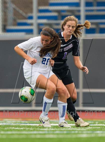 Thumbnail 3 in  Academy of the Holy Cross vs Bishop O'Connell (WCAC Semifinal) photogallery.