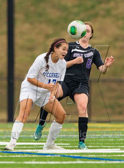 Thumbnail 2 in  Academy of the Holy Cross vs Bishop O'Connell (WCAC Semifinal) photogallery.
