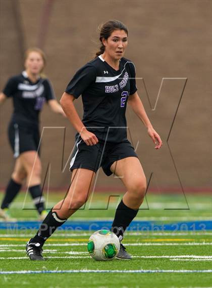 Thumbnail 2 in  Academy of the Holy Cross vs Bishop O'Connell (WCAC Semifinal) photogallery.
