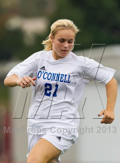 Thumbnail 1 in  Academy of the Holy Cross vs Bishop O'Connell (WCAC Semifinal) photogallery.
