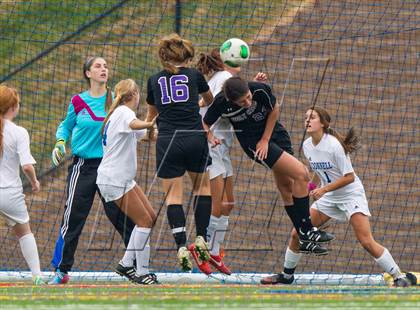Thumbnail 2 in  Academy of the Holy Cross vs Bishop O'Connell (WCAC Semifinal) photogallery.