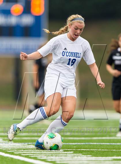 Thumbnail 3 in  Academy of the Holy Cross vs Bishop O'Connell (WCAC Semifinal) photogallery.