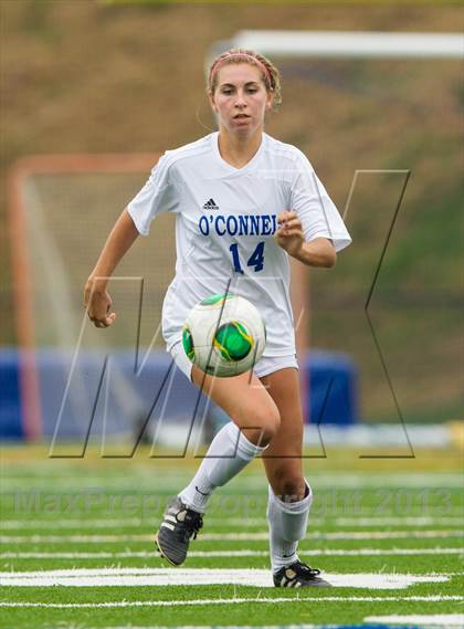 Thumbnail 3 in  Academy of the Holy Cross vs Bishop O'Connell (WCAC Semifinal) photogallery.