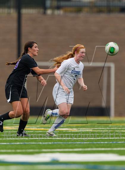 Thumbnail 2 in  Academy of the Holy Cross vs Bishop O'Connell (WCAC Semifinal) photogallery.