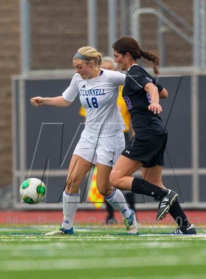 Thumbnail 1 in  Academy of the Holy Cross vs Bishop O'Connell (WCAC Semifinal) photogallery.