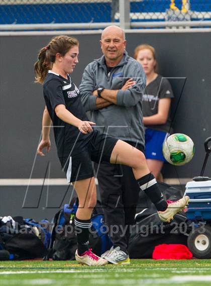 Thumbnail 2 in  Academy of the Holy Cross vs Bishop O'Connell (WCAC Semifinal) photogallery.