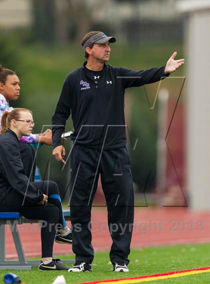 Thumbnail 3 in  Academy of the Holy Cross vs Bishop O'Connell (WCAC Semifinal) photogallery.