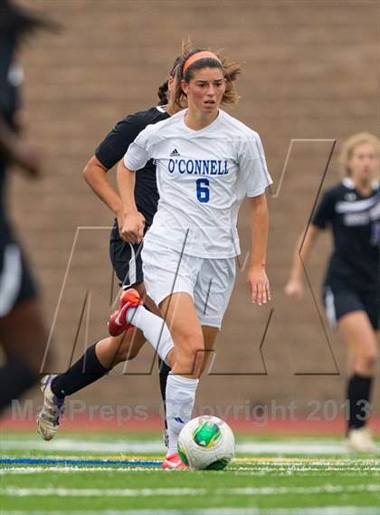 Thumbnail 3 in  Academy of the Holy Cross vs Bishop O'Connell (WCAC Semifinal) photogallery.