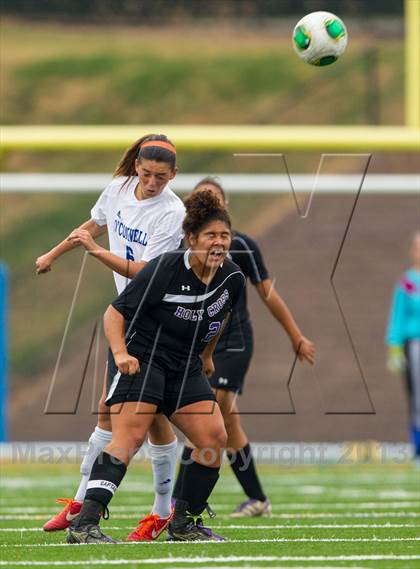 Thumbnail 3 in  Academy of the Holy Cross vs Bishop O'Connell (WCAC Semifinal) photogallery.