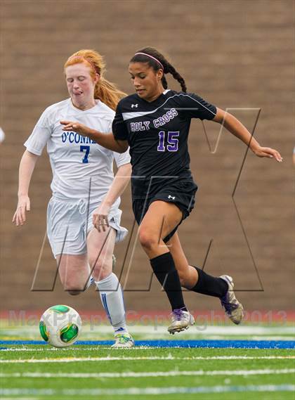 Thumbnail 3 in  Academy of the Holy Cross vs Bishop O'Connell (WCAC Semifinal) photogallery.
